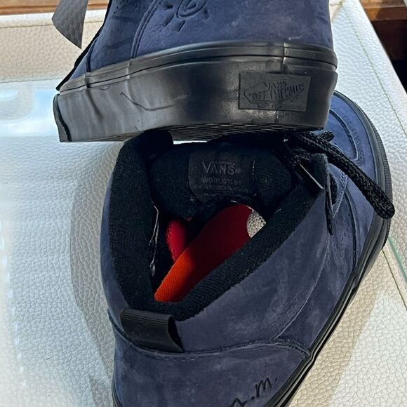 NWT Vans X Nick Michel Skate MC 96 VCU Navy Sneakers Limited-Edition 2023 - Picture 6 of 11